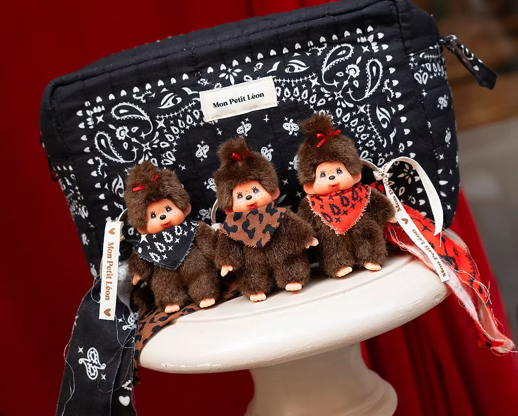 Grigri Kiki - Mimi - Bandana rouge - Mon petit Léon
