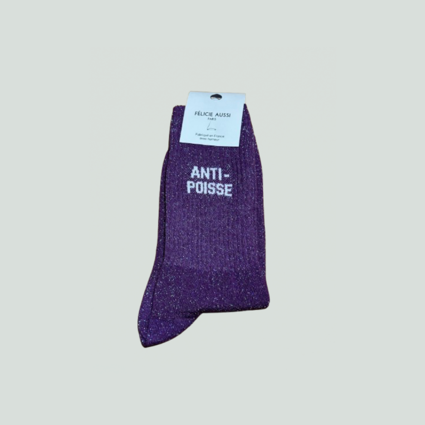Chaussettes à paillettes - Anti-poisse - Félicie aussi