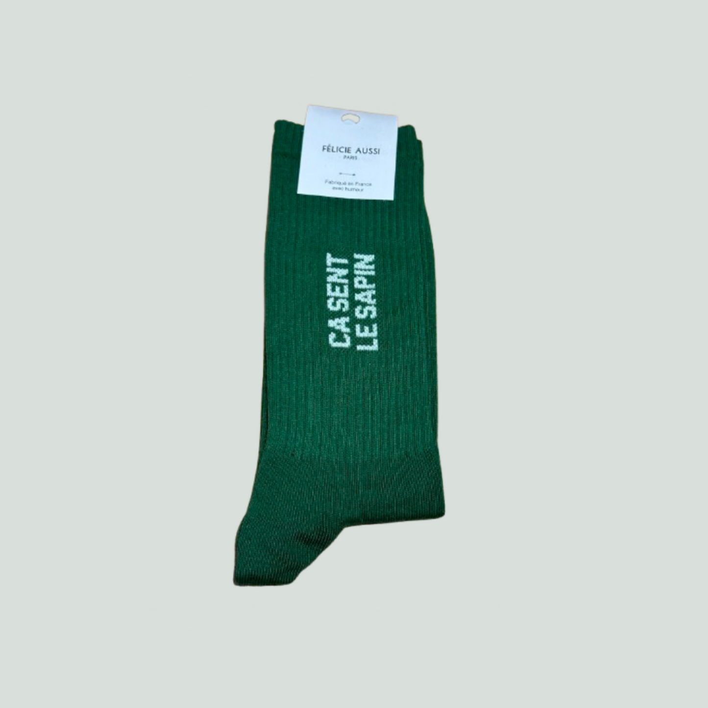 Chaussettes - Ça sent le sapin - Félicie aussi