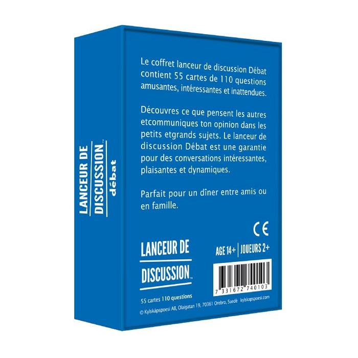 Lanceur de discussion - Débat