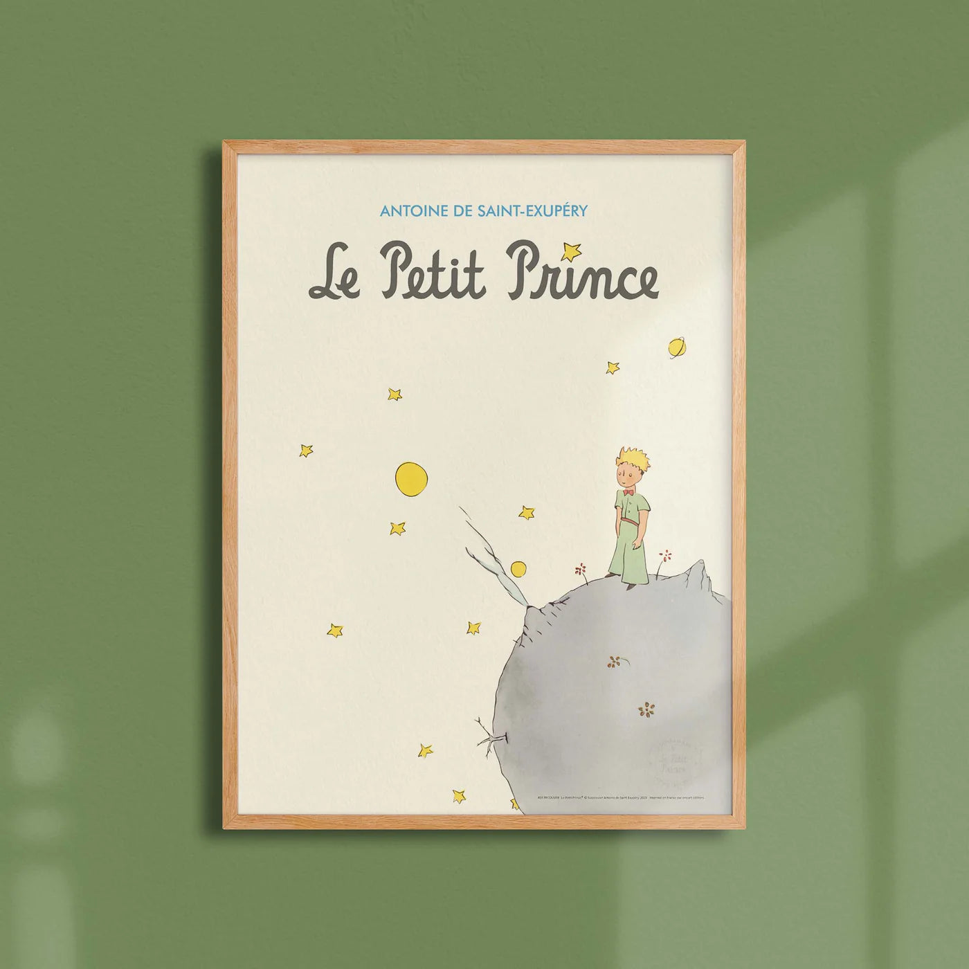 Affiche Le petit prince - Couverture française - One Art