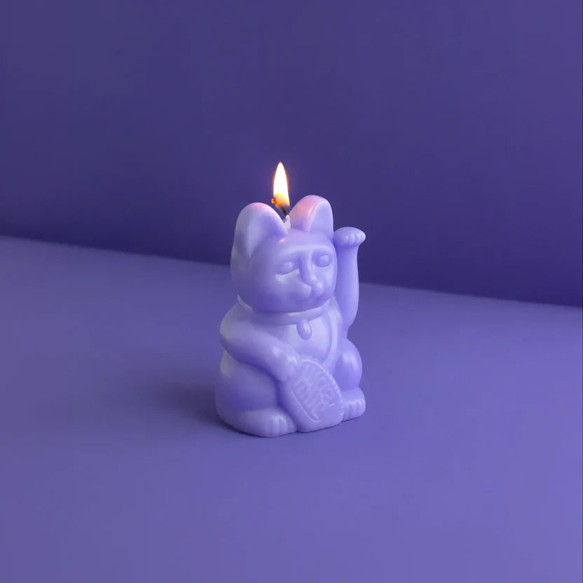 Bougie - Chat Chanceux - Lilas - Donkey