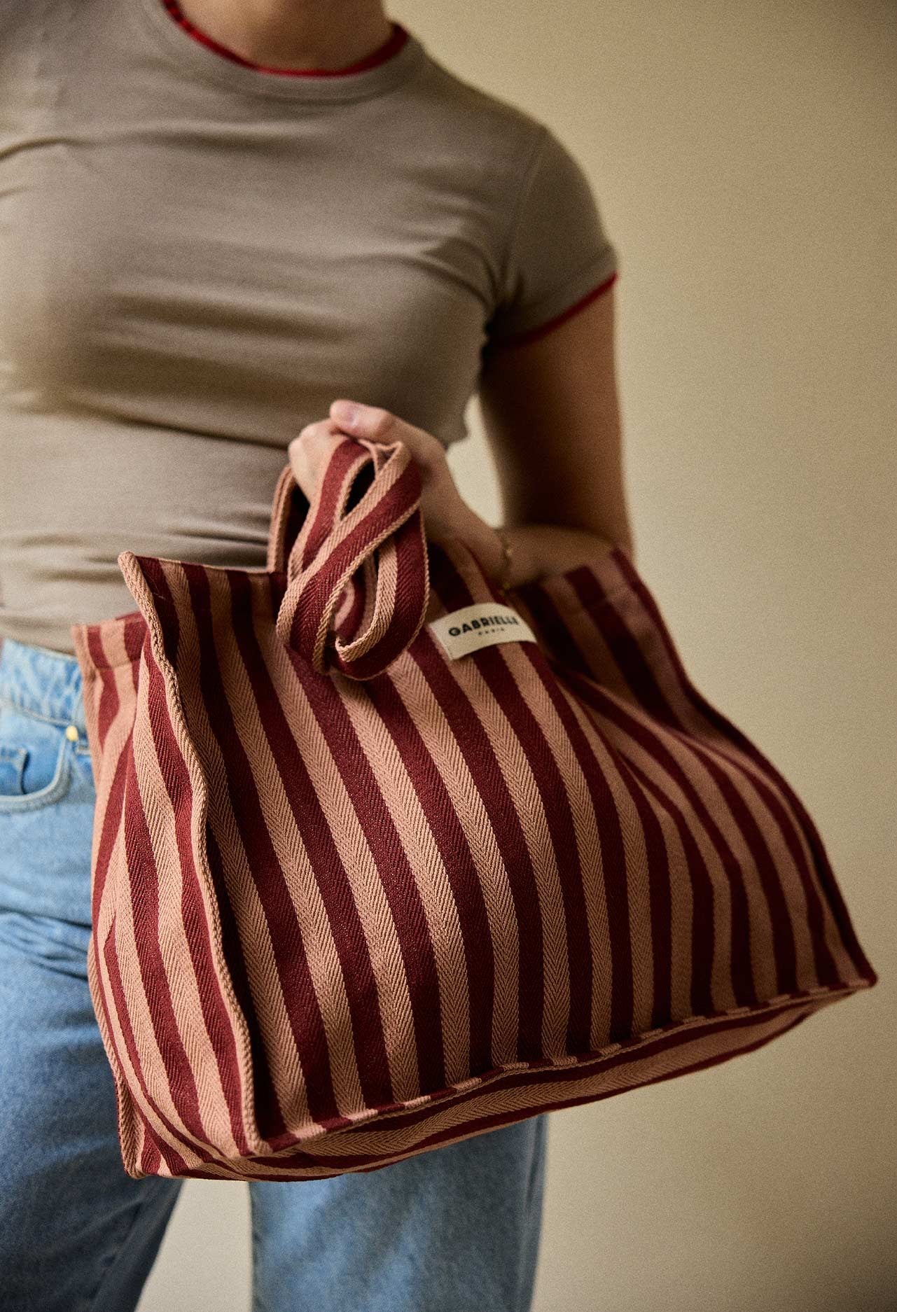 Sac - 24h - Rayures Garance - Gabrielle Paris
