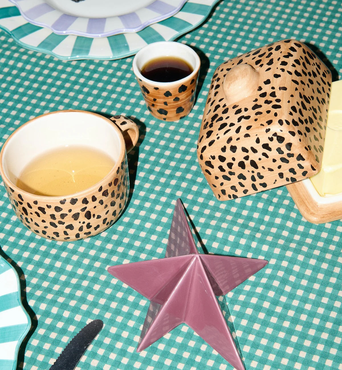 Cappuccino Mug - Leopard - Anna + Nina