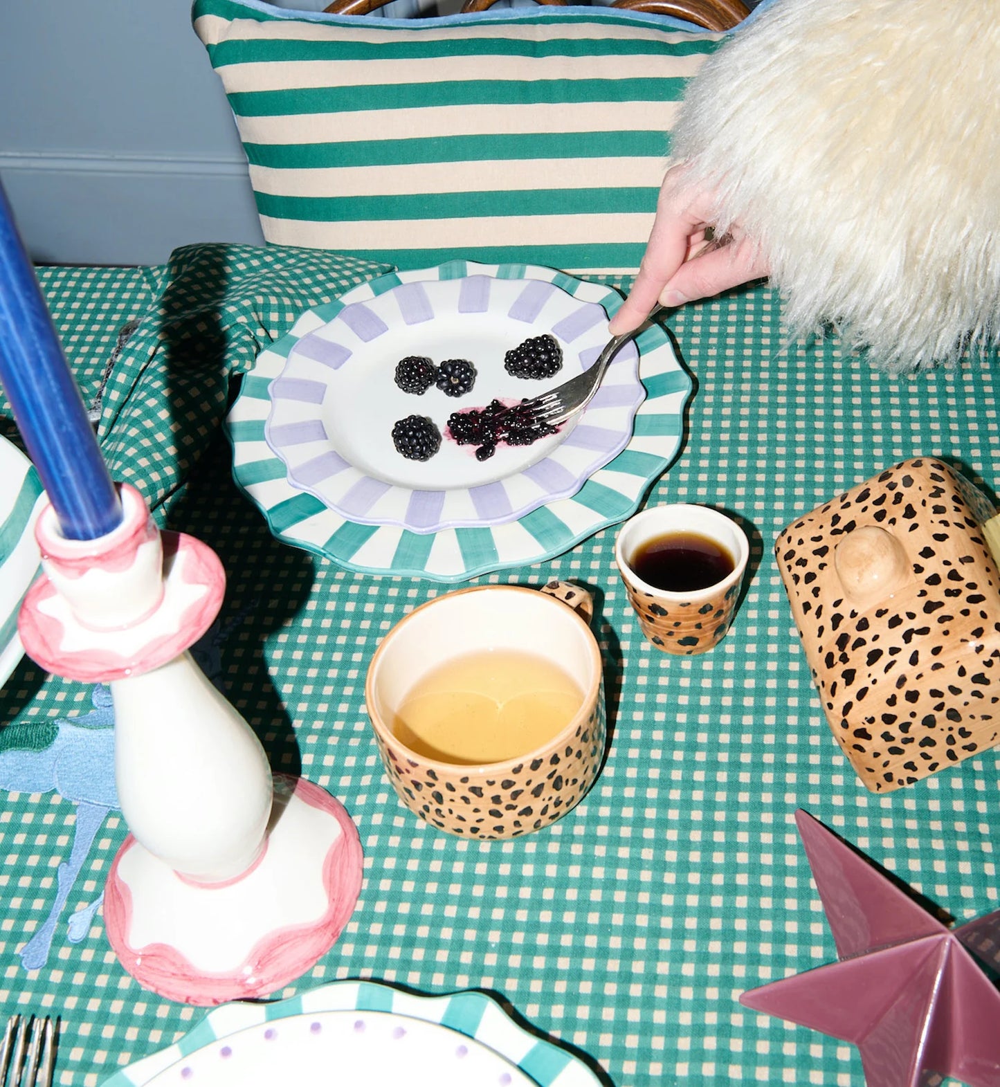 Tasse à expresso léopard - Anna + Nina
