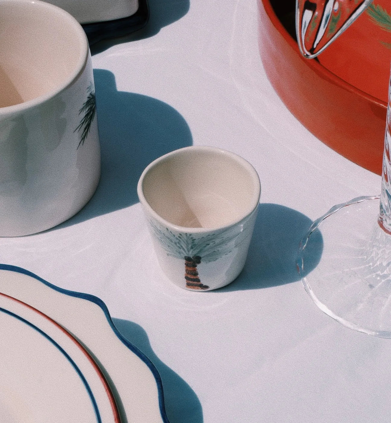 Tasse à expresso - Palmier - Anna + Nina