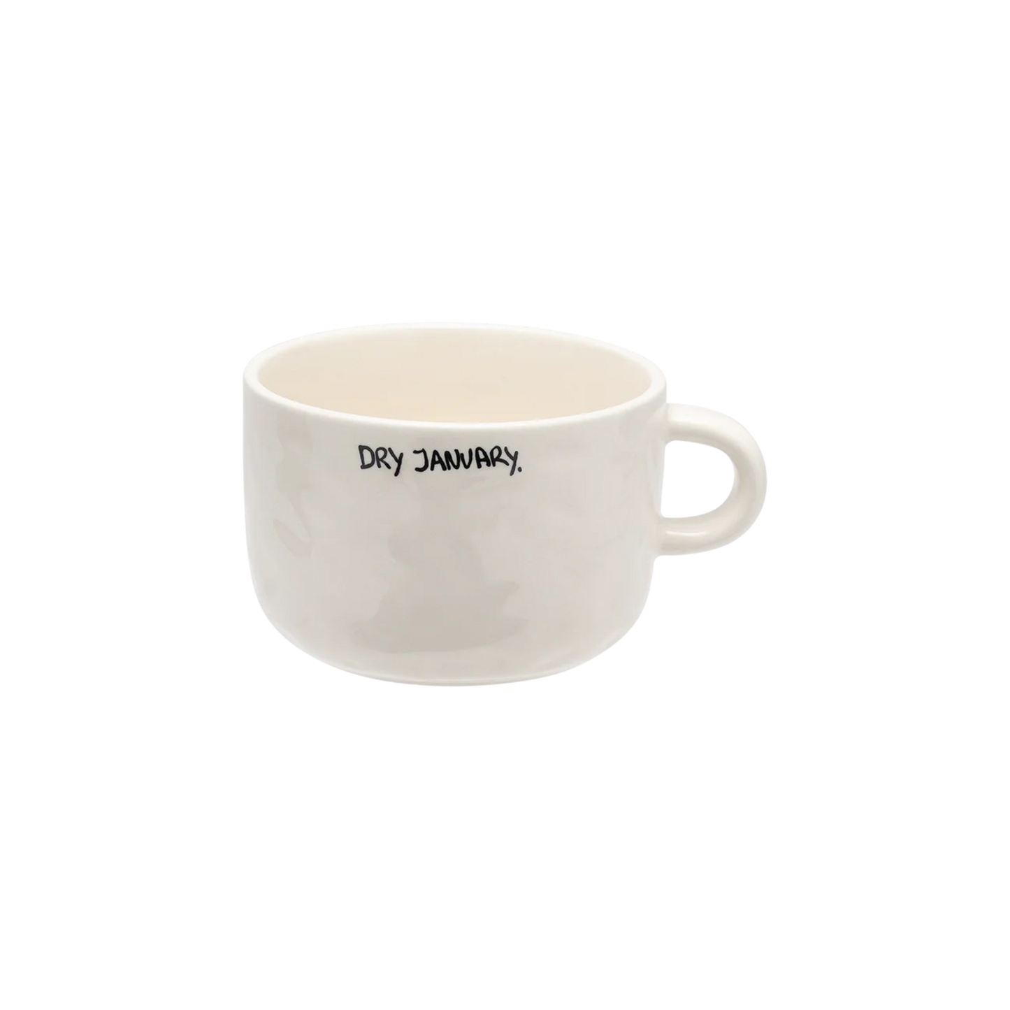 Cappuccino Mug - Dry January - Anna + Nina