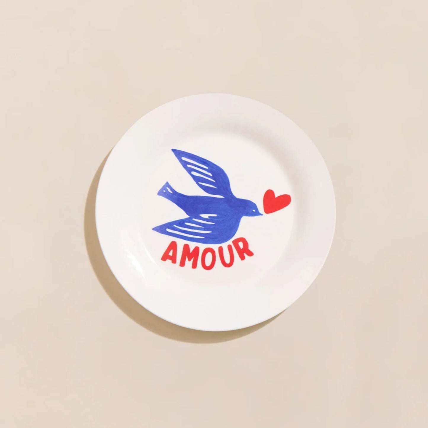 L'assiette - Amour en porcelaine - Émoi Émoi