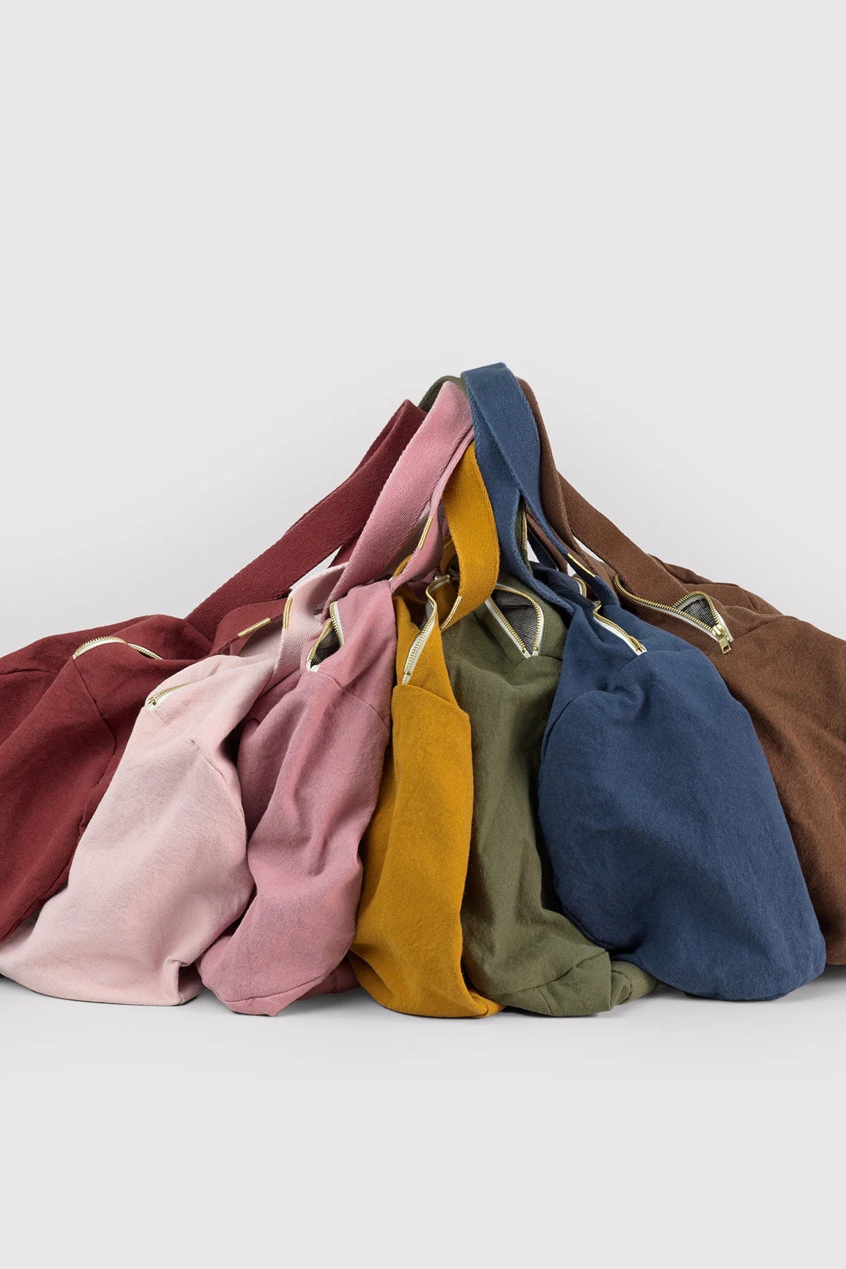 Sac - bowling - coton bio - Bleu orage - Les pensionnaires