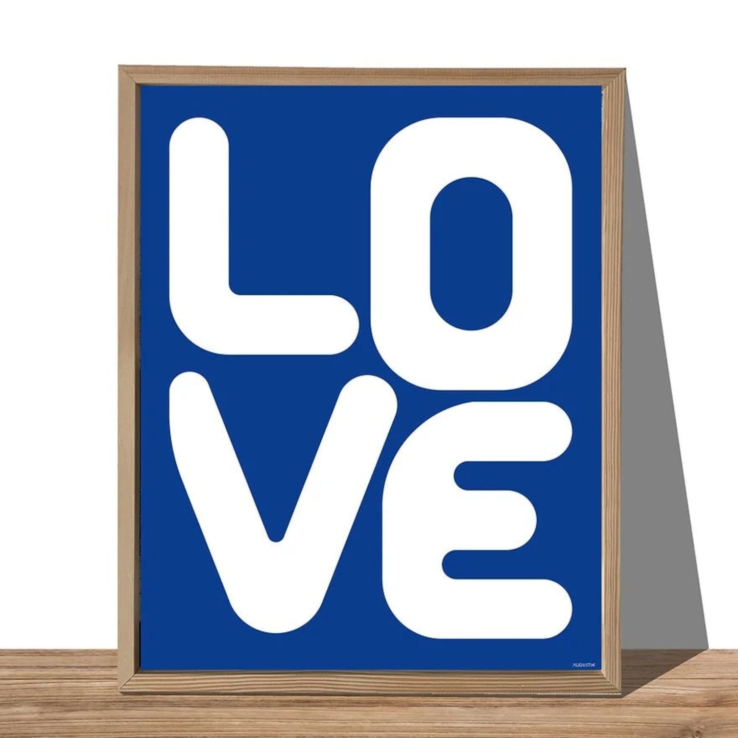 Affiche - Love - Augustin art