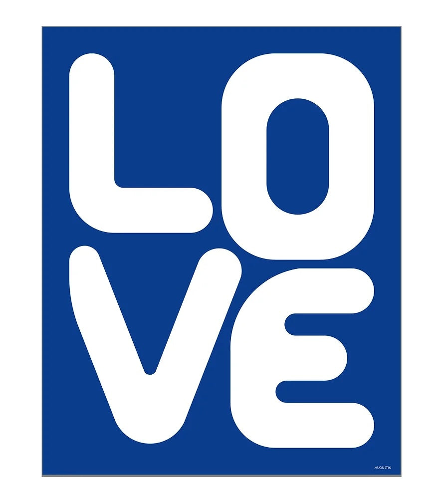 Affiche - Love - Augustin art