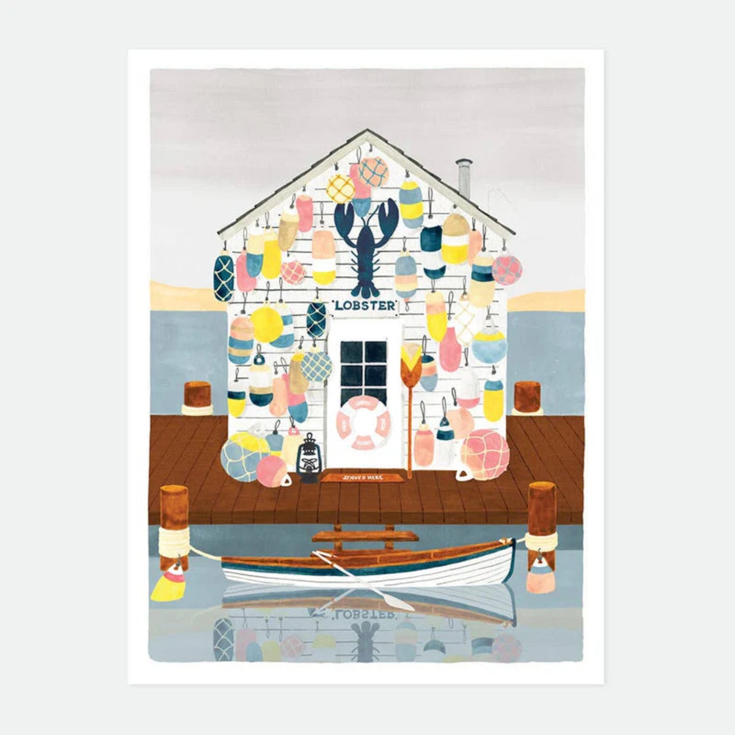 Affiche - Fisherman shop - All the ways to say