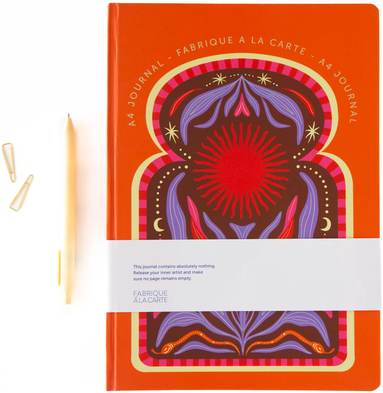 Carnet de croquis - A4 - Sun - A-Journal Collection