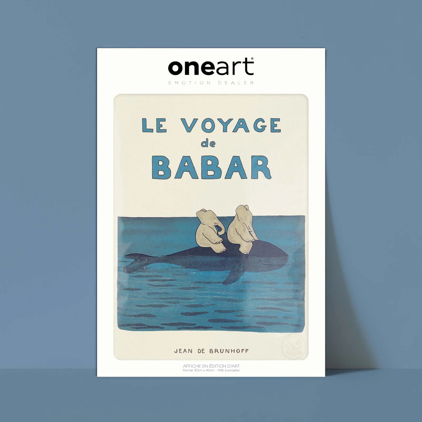 Affiche Le voyage de Babar - One Art