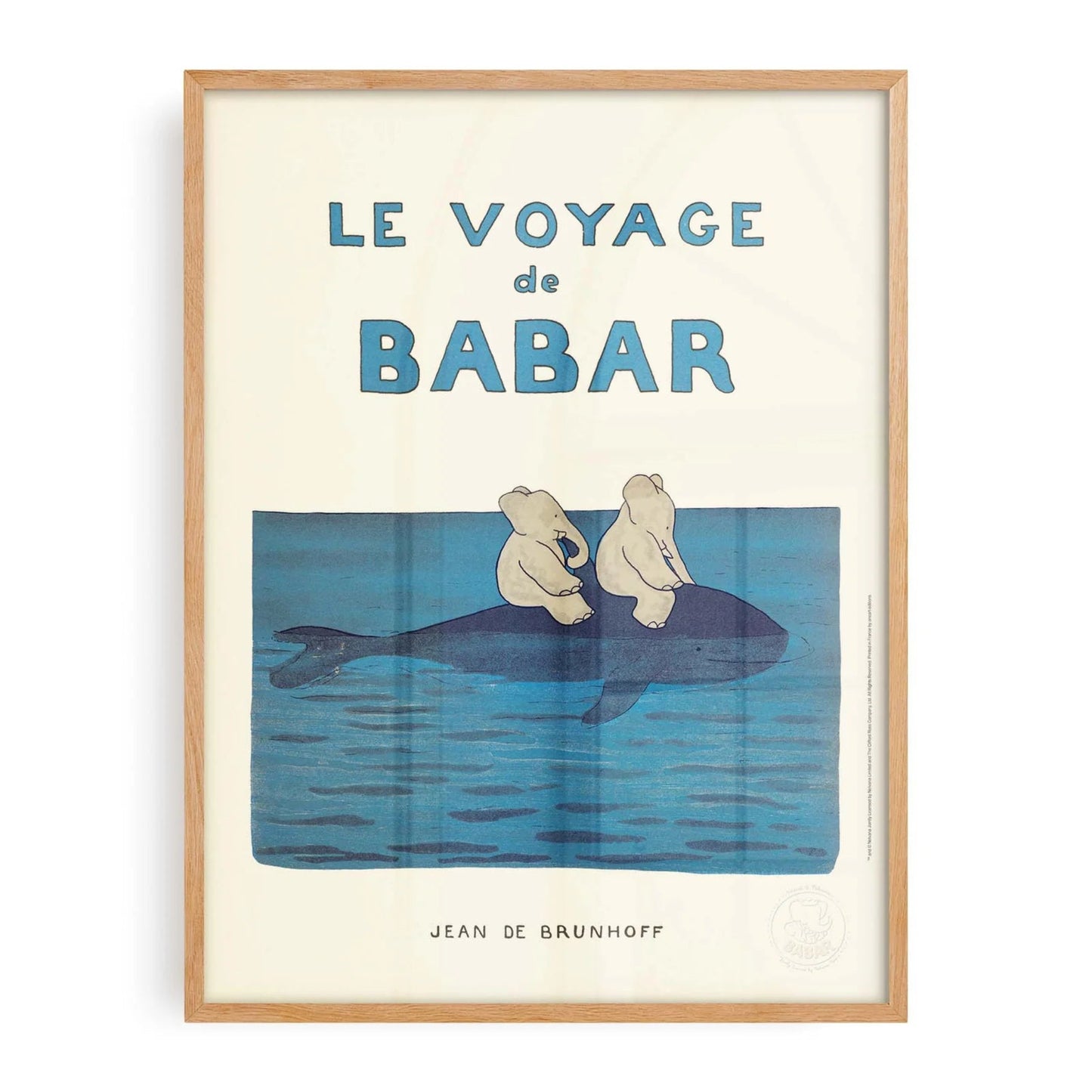 Affiche Le voyage de Babar - One Art