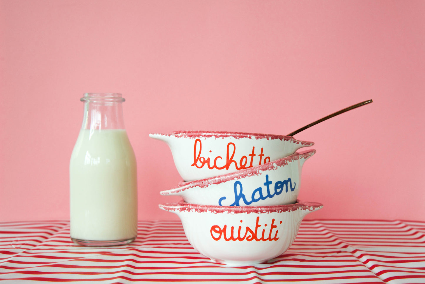 Bol breton - Chaton - Pied de poule