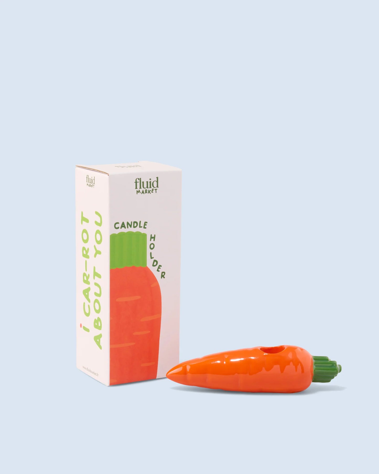 Bougeoir - Carotte - Fluid Market