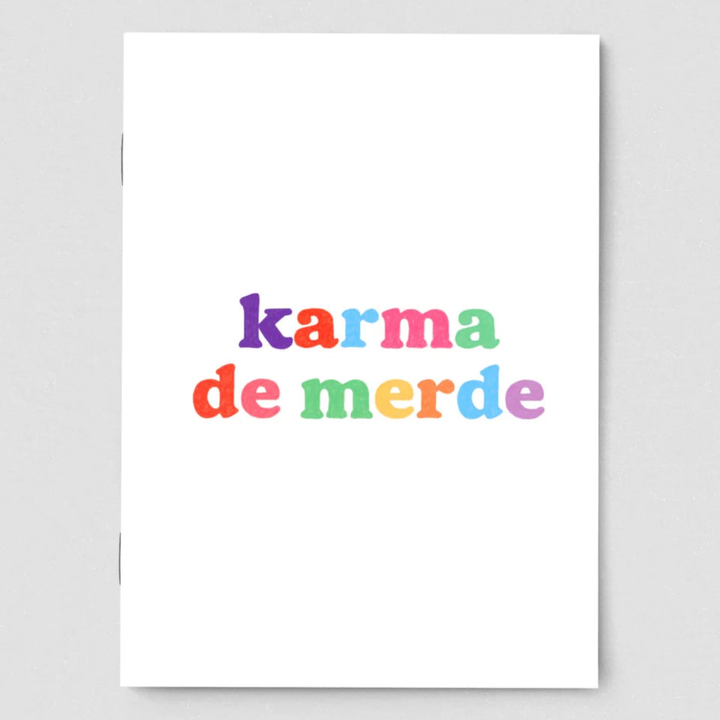 Carnet - Karma de merde - Thomas Gravereau