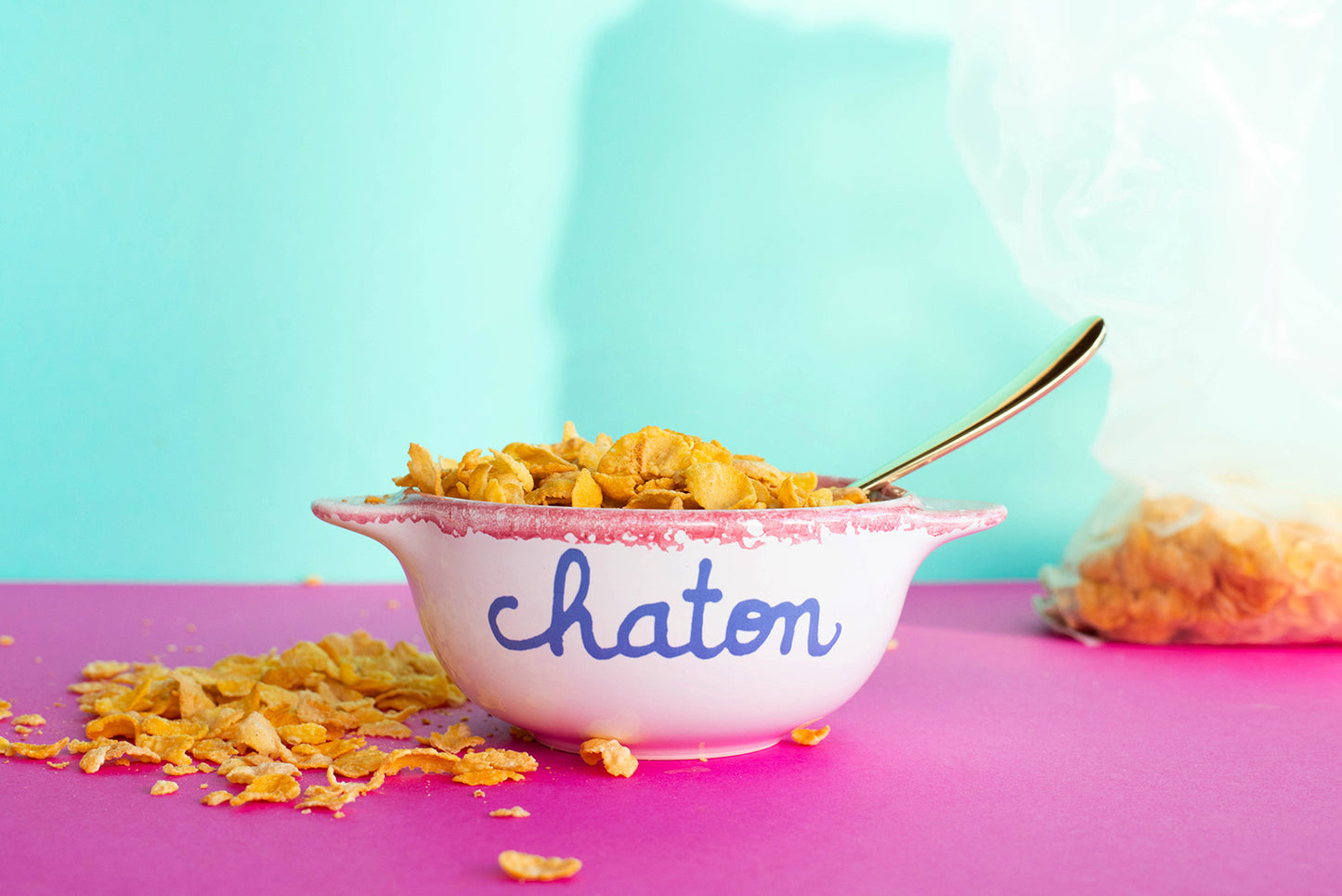 Bol breton - Chaton - Pied de poule