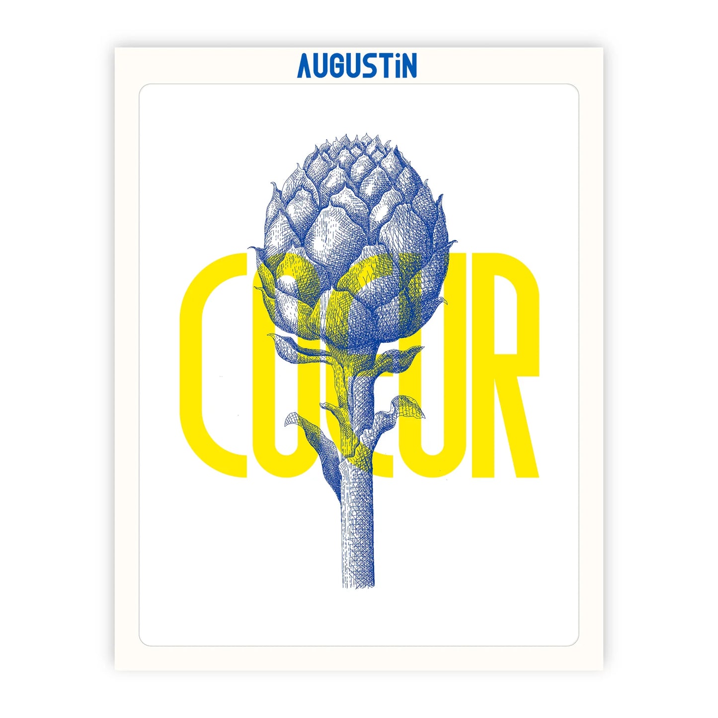 Affiche - M - Coeur d'artichaut - Augustin