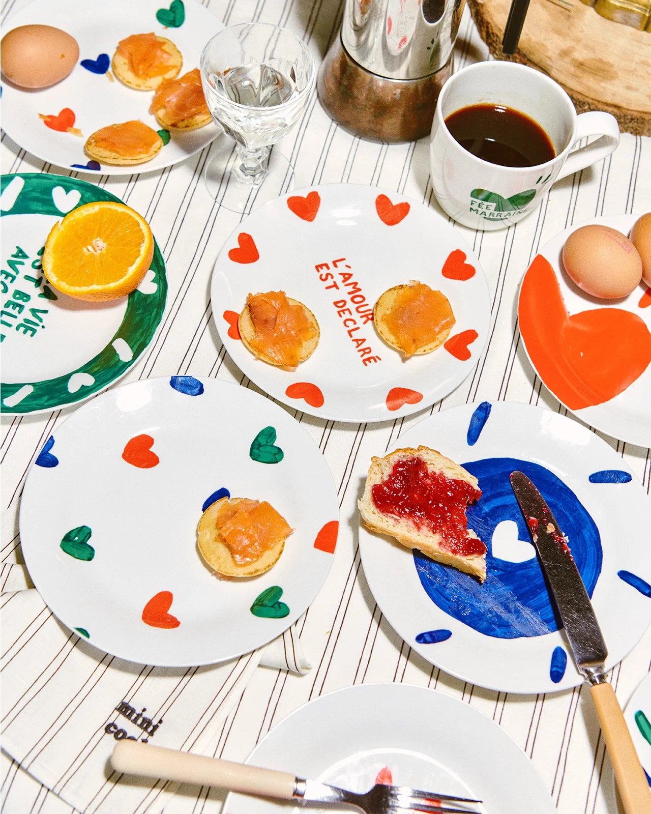 Assiette - L'amour est déclaré - Émoi Émoi