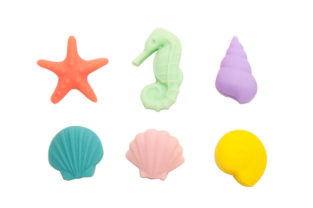 Marqueurs de verre - coquillages - Winkee