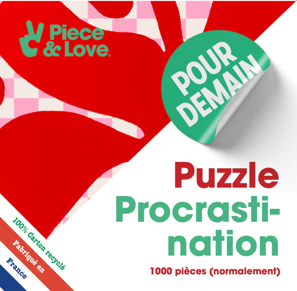 Puzzle - Procrastination - Piece & Love
