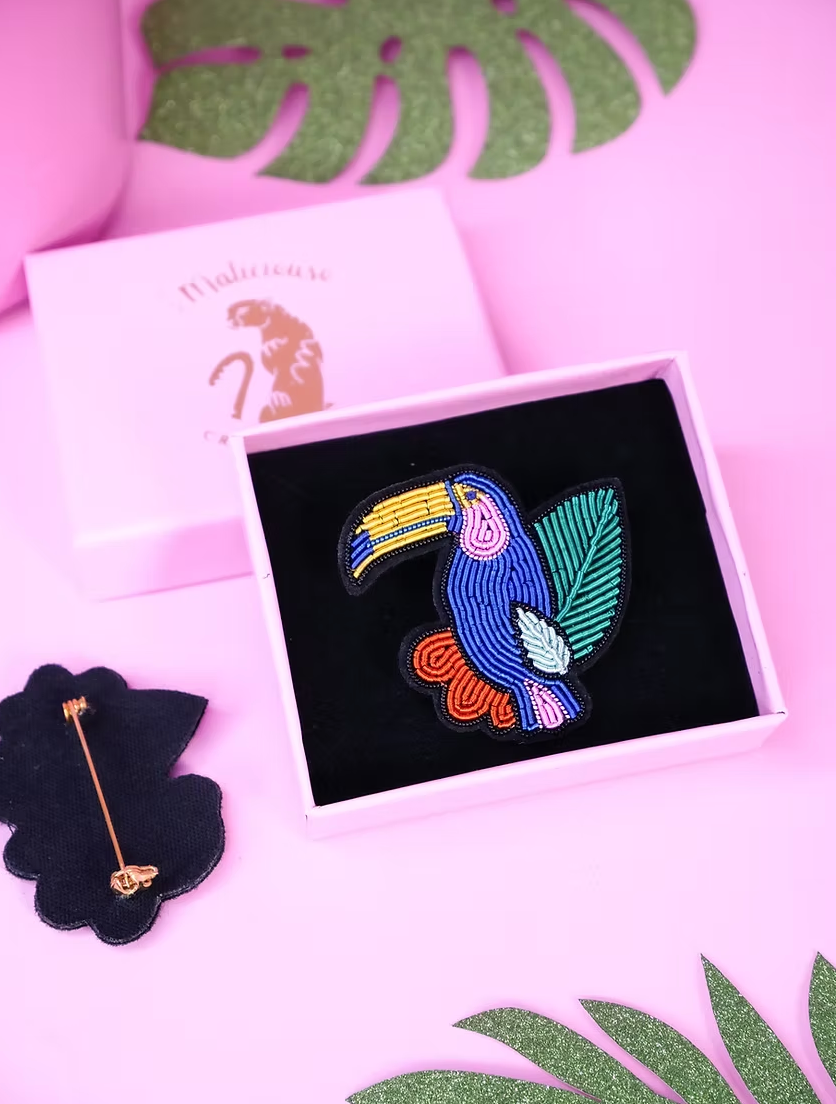 Broche - Toucan - Malicieuse