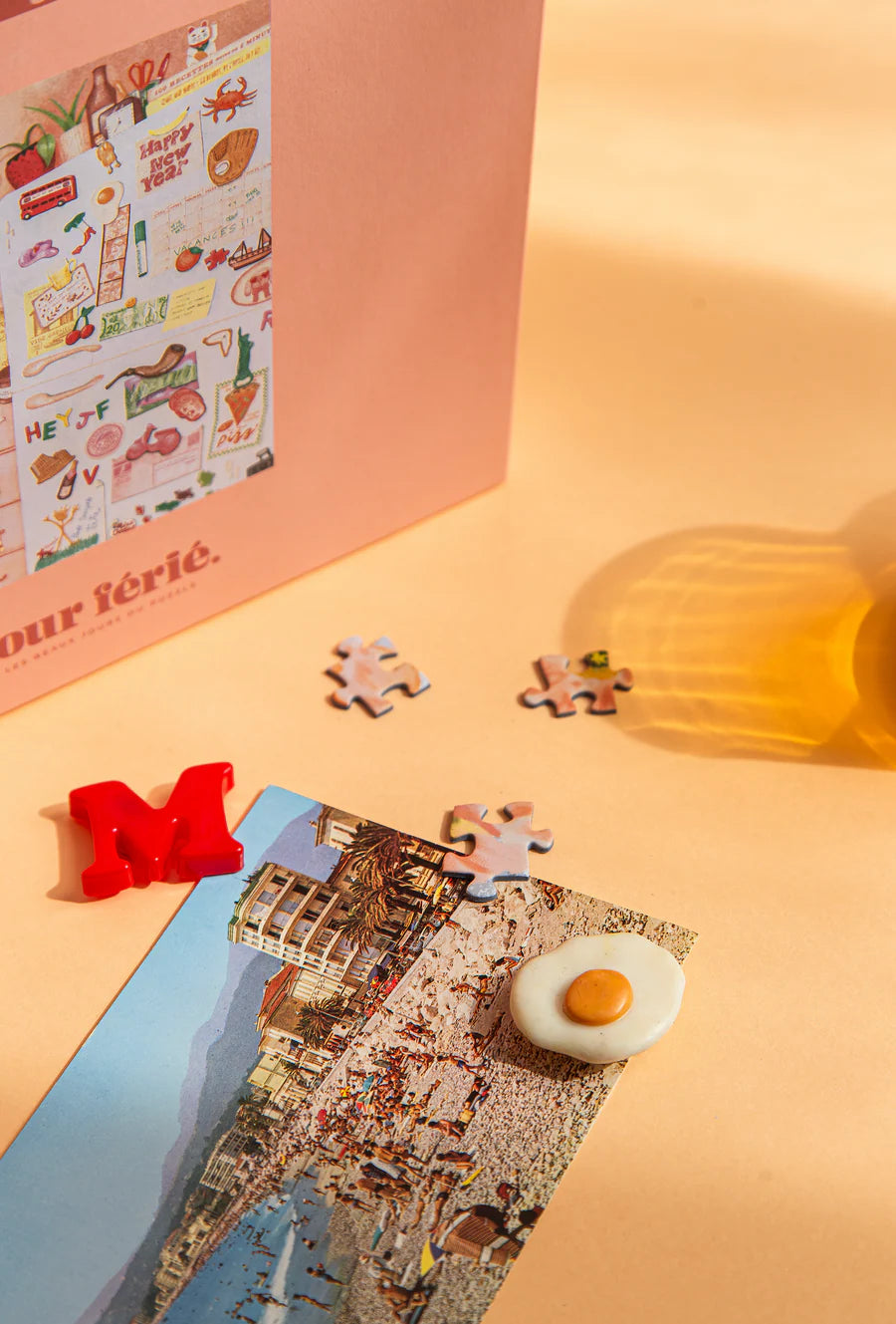 Puzzle - La porte de frigo - 1000 pièces - Jour férié