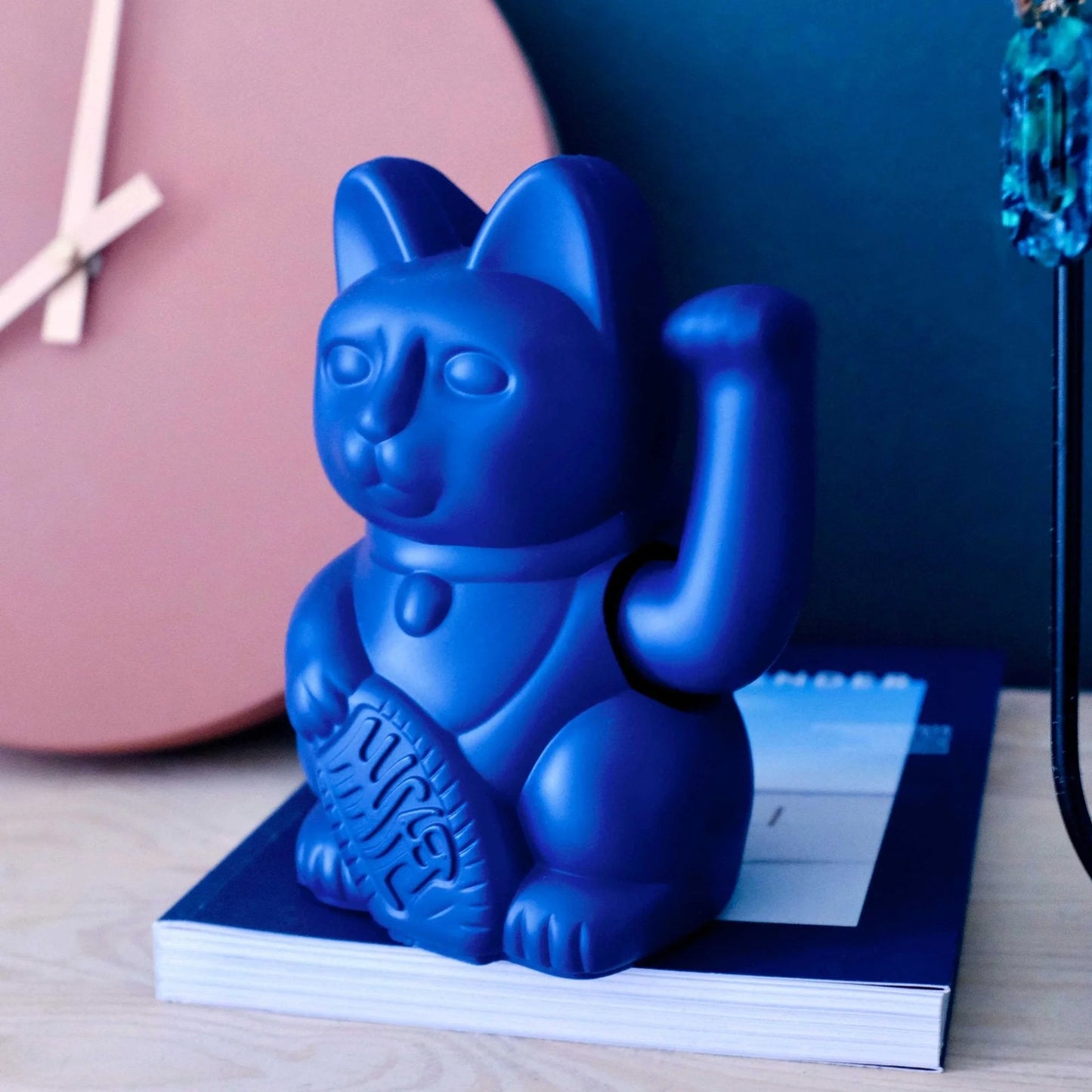 Chat chanceux - Bleu foncé - Donkey