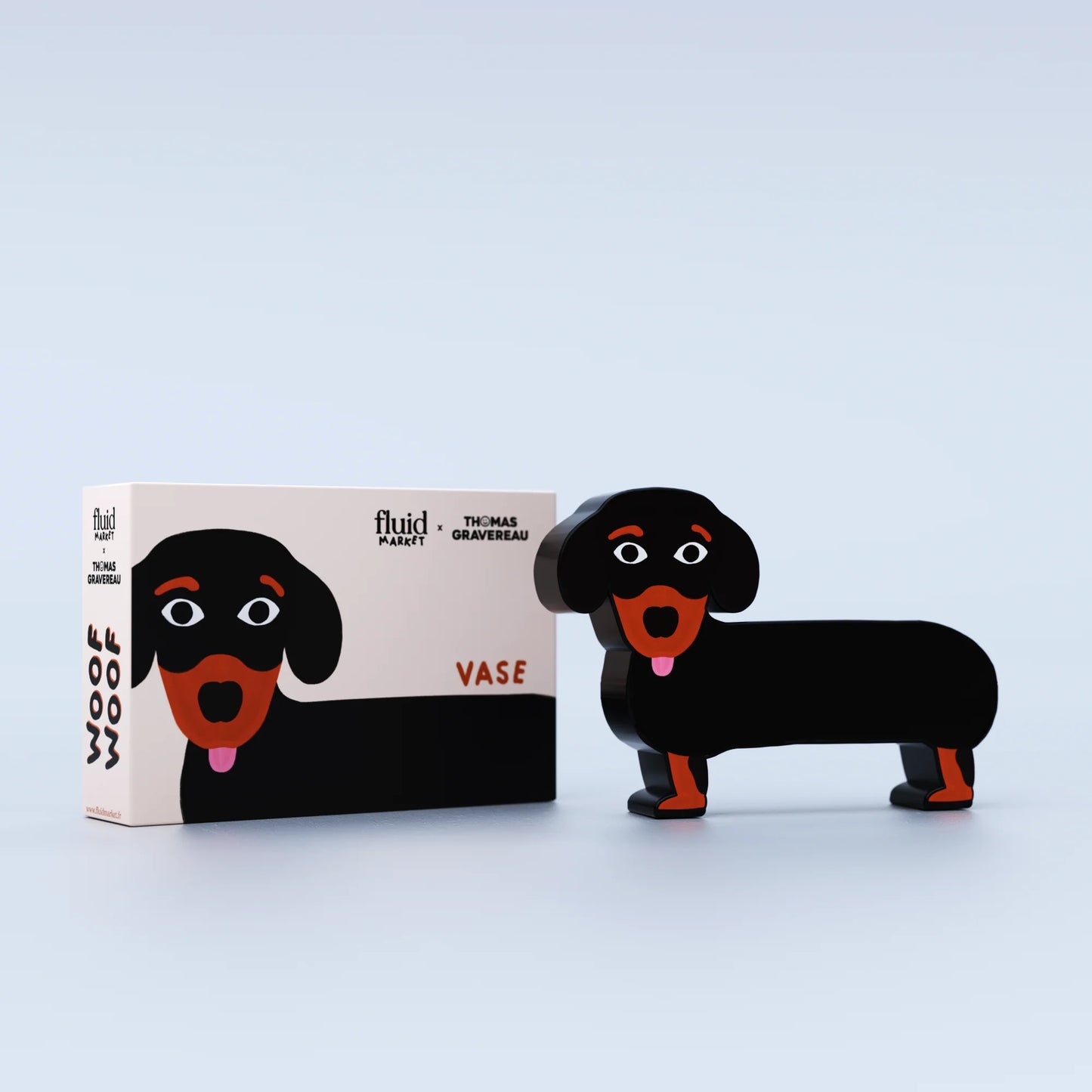 Vase Teckel - Fluid Market x Thomas Gravereau