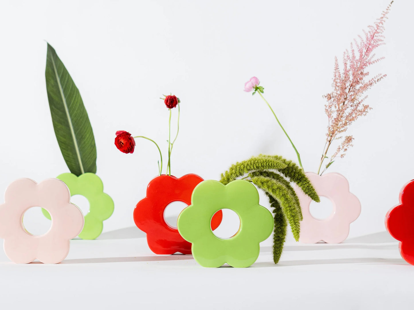 Vase, Daisy, Pink - DOIY