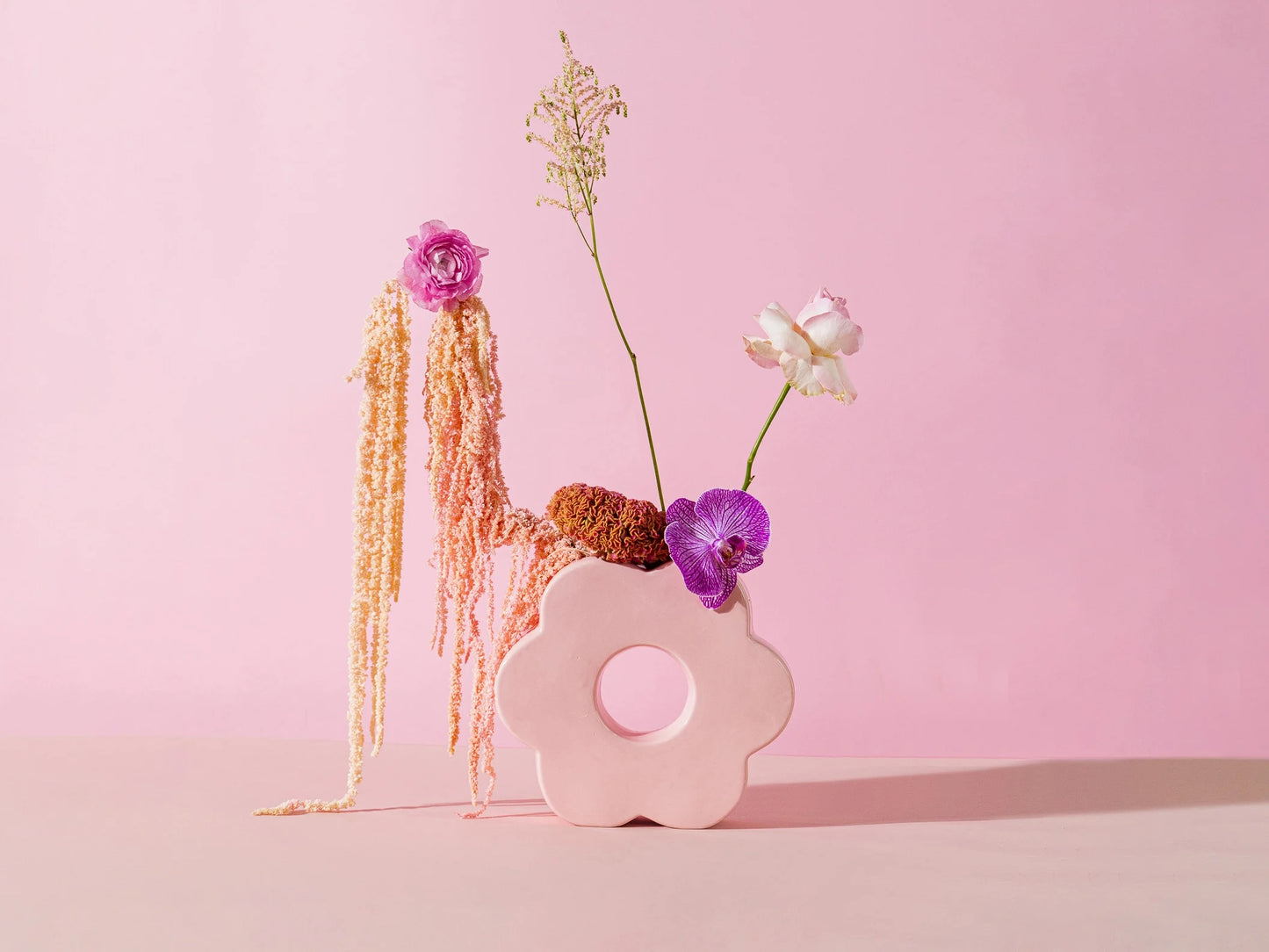 Vase, Daisy, Pink - DOIY