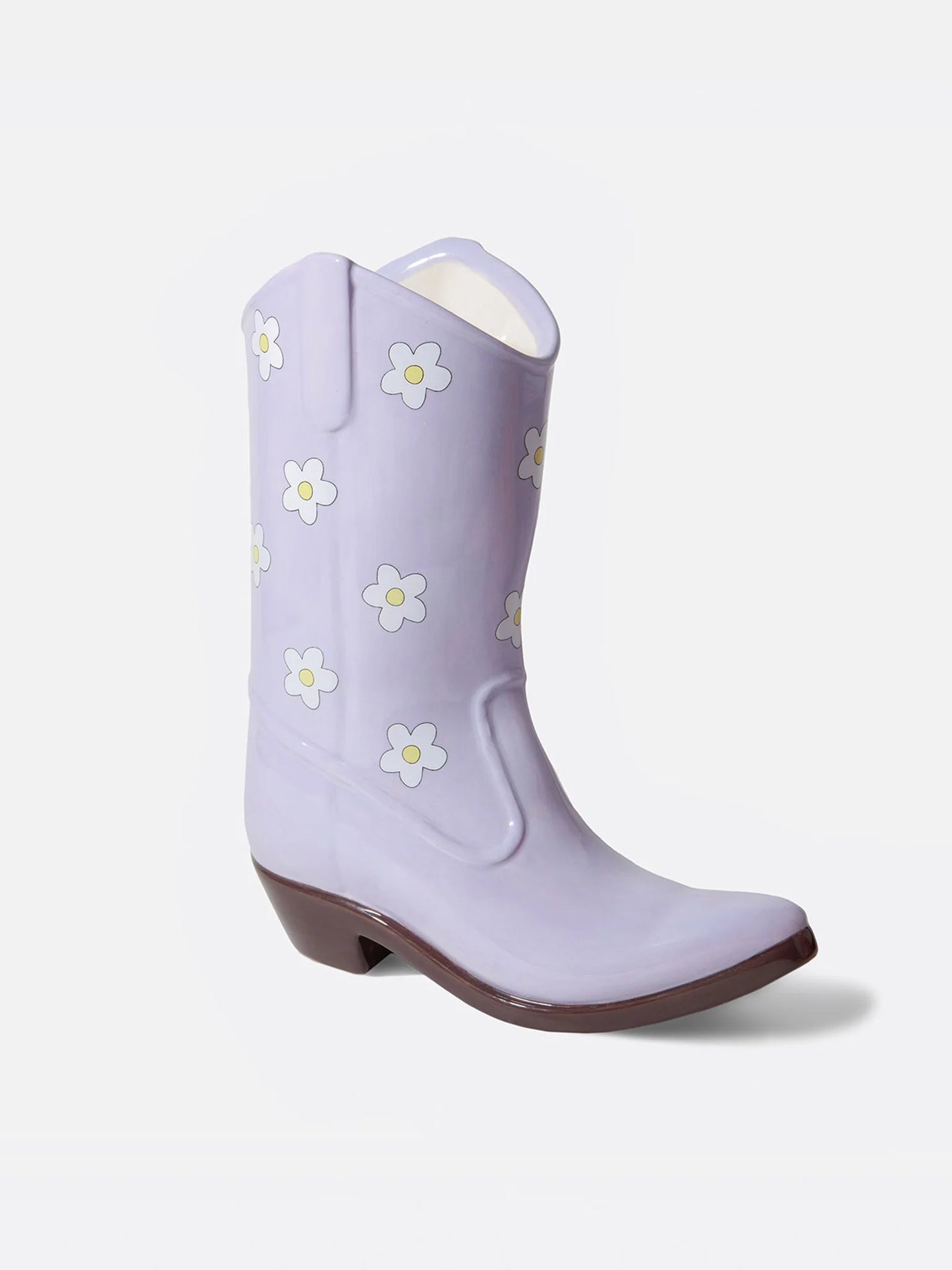 Vase - Rodeo Cowboy Boot - Lilac - DOIY