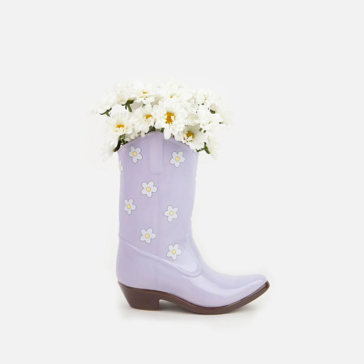 Vase - Rodeo Cowboy Boot - Lilac - DOIY