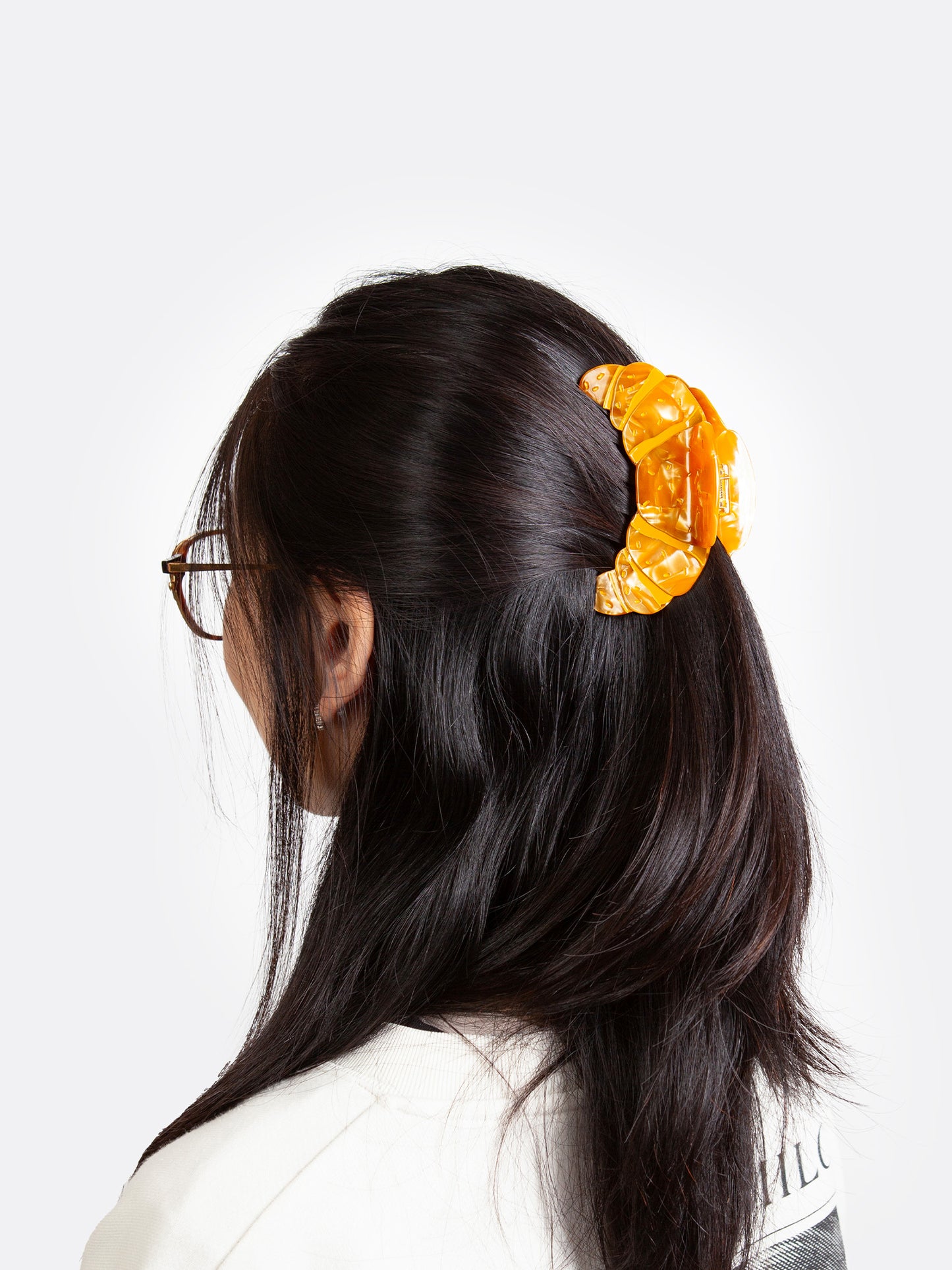 Pince à cheveux - Croissant - Eat my socks