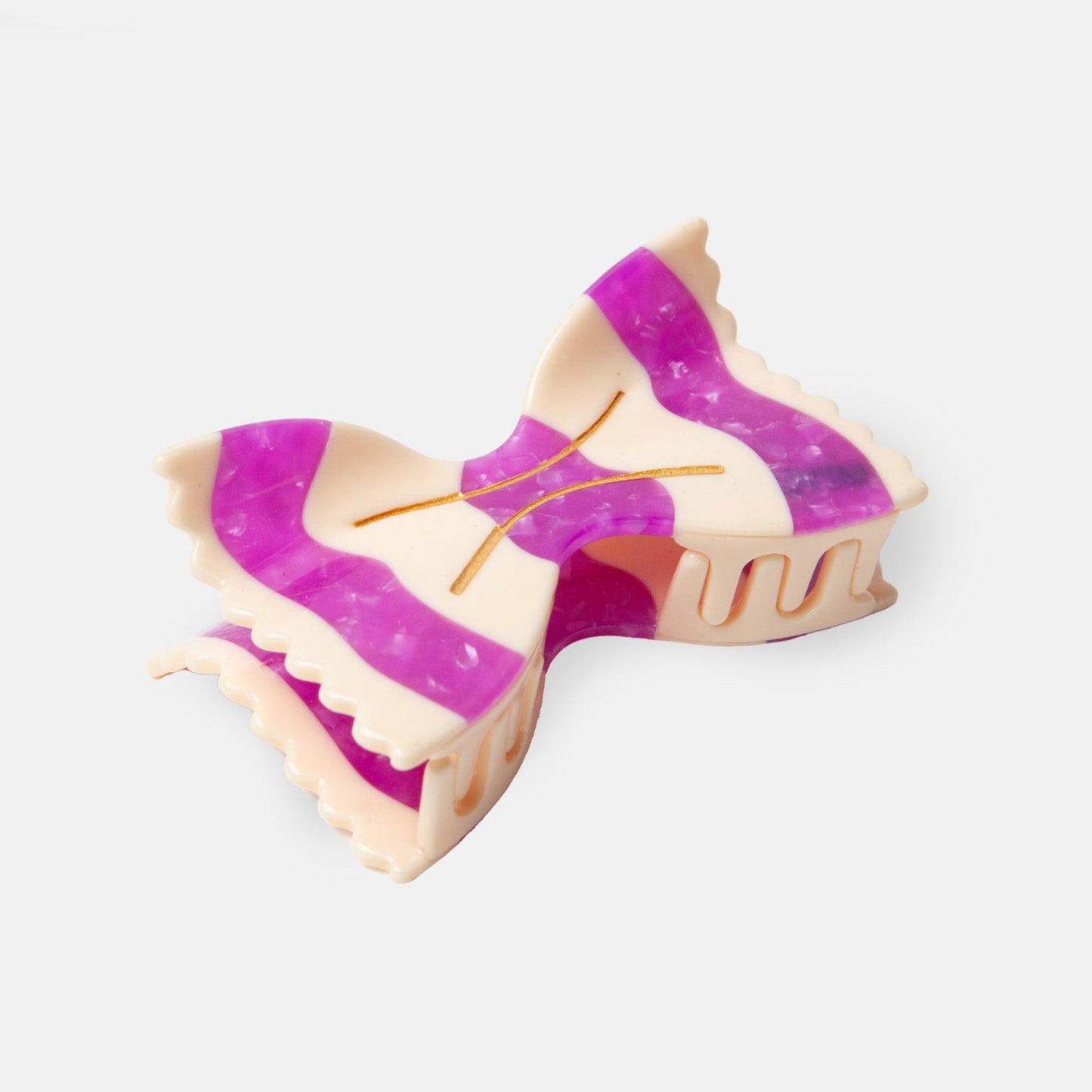 Pince à cheveux - Farfalle Purple - Eat my socks