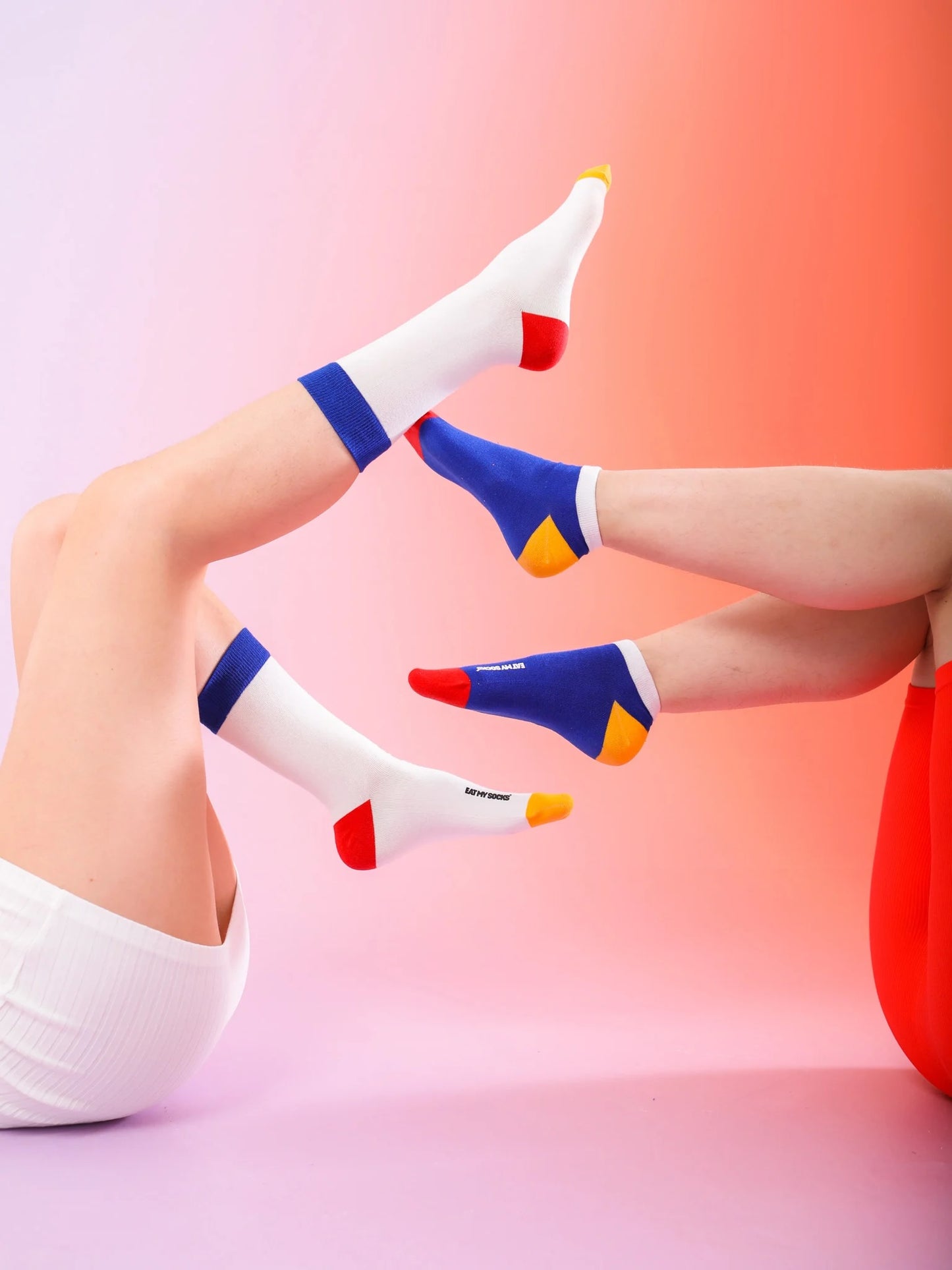 Paire de chaussettes - Eat my socks - Oeuf au plat