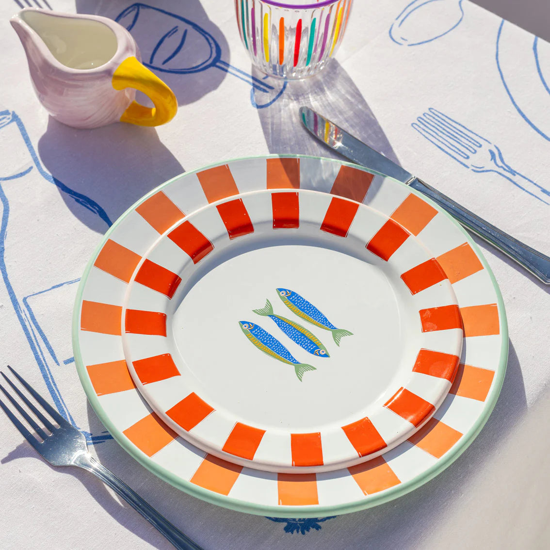 Assiette - Poisson - Talking Tables