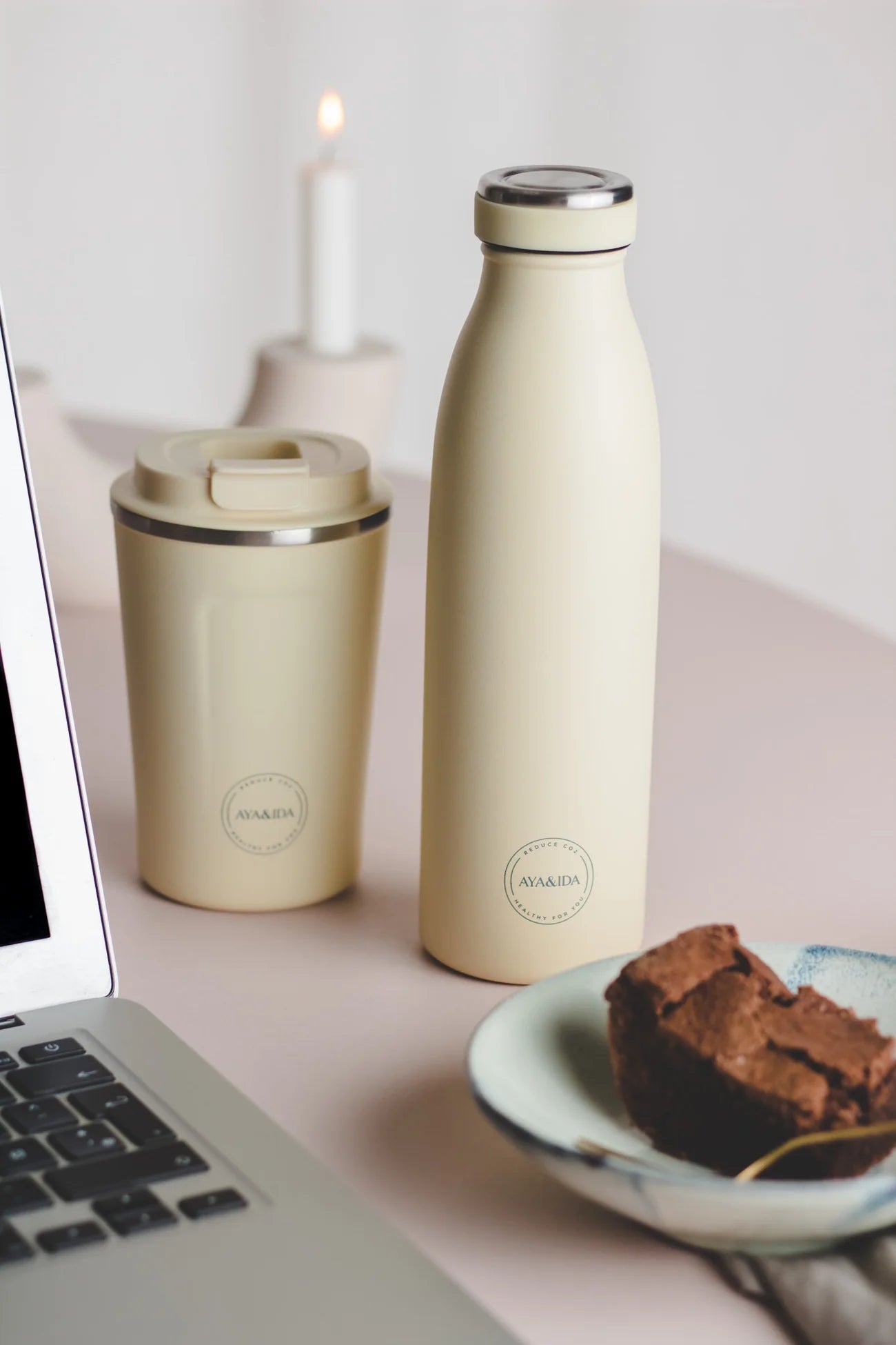 Gourde - Jaune beurre - 500 ml - AYA&IDA