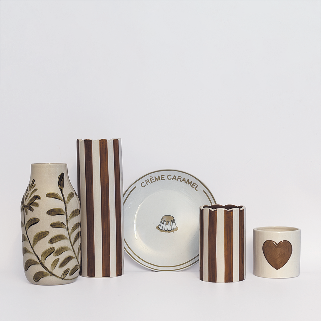 Vase - Paul - GM - Marron - Opjet