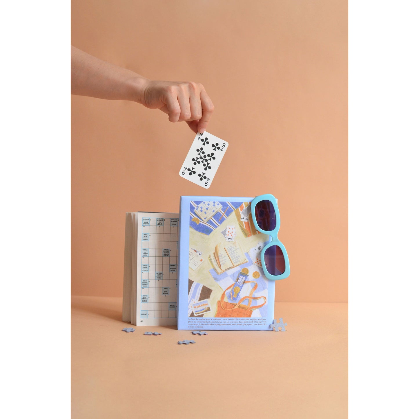 Puzzle - Du sable entre les pages - 500 pièces - Jour férié