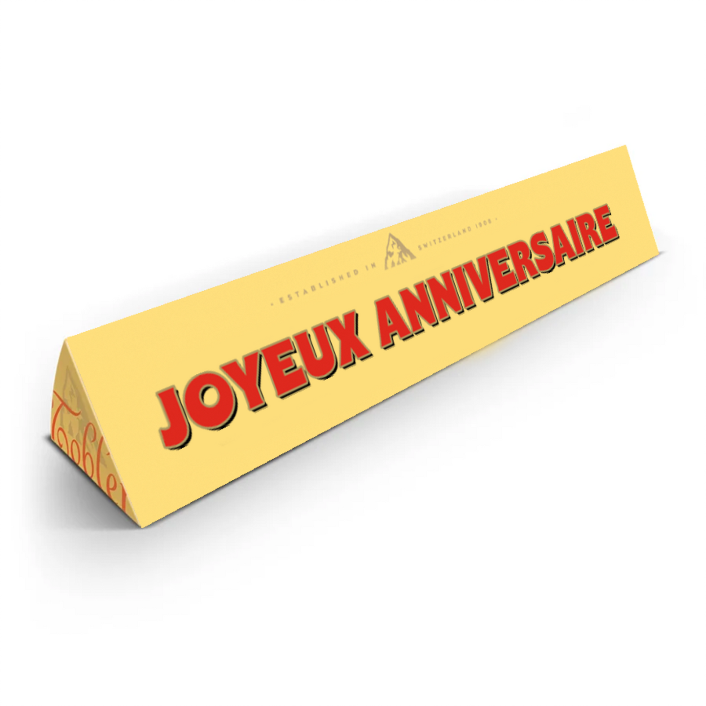 Toblerone - Joyeux Anniversaire