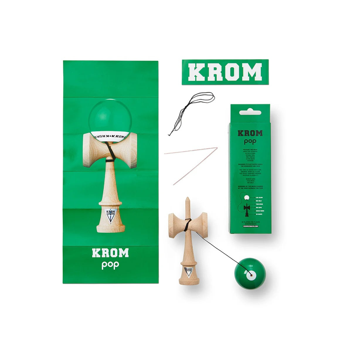 Kendama Pop - Vert - Krom