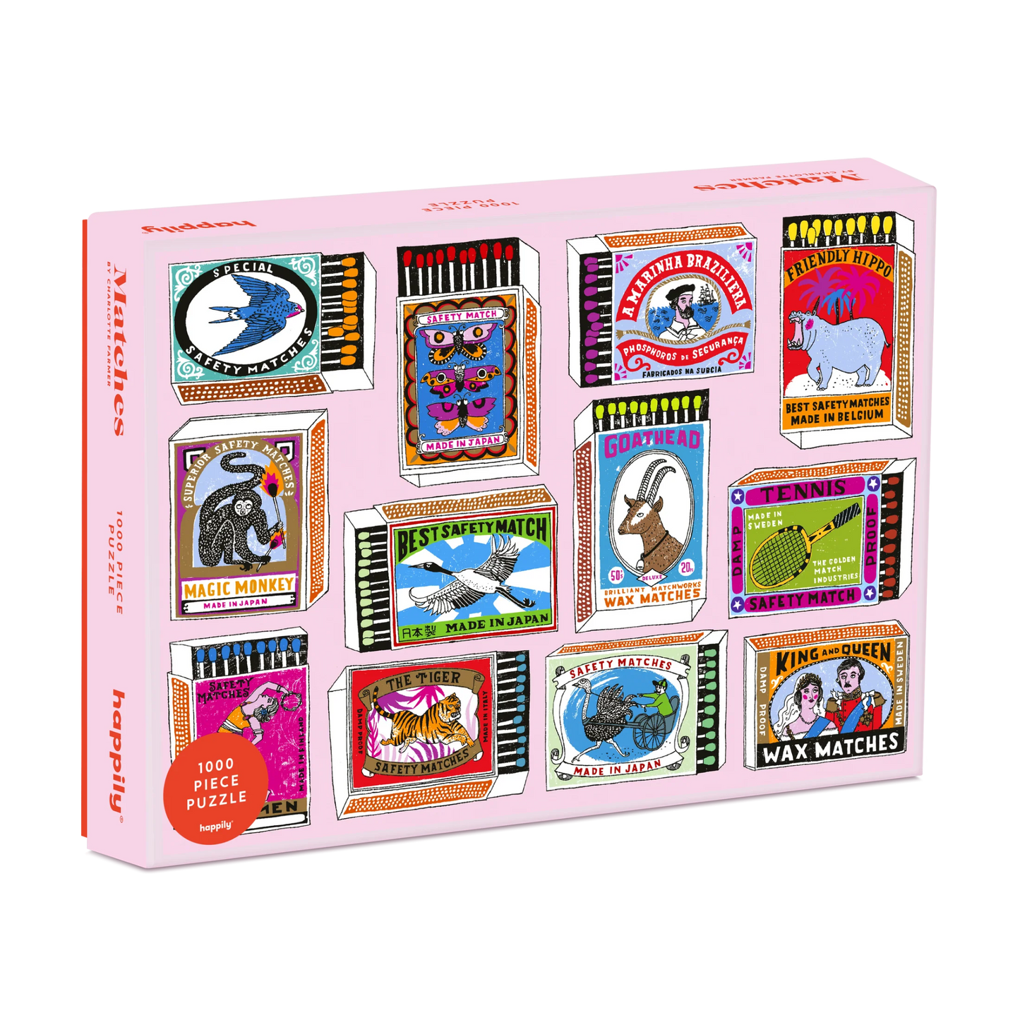 Puzzle - Allumettes - Happily