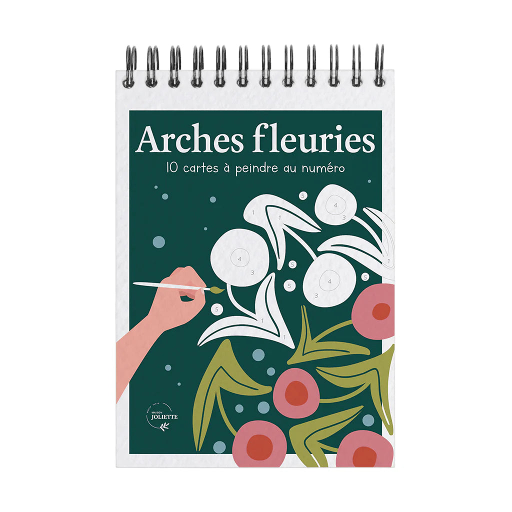 Peinture aux numéros - Arches fleuries - Maison Joliette