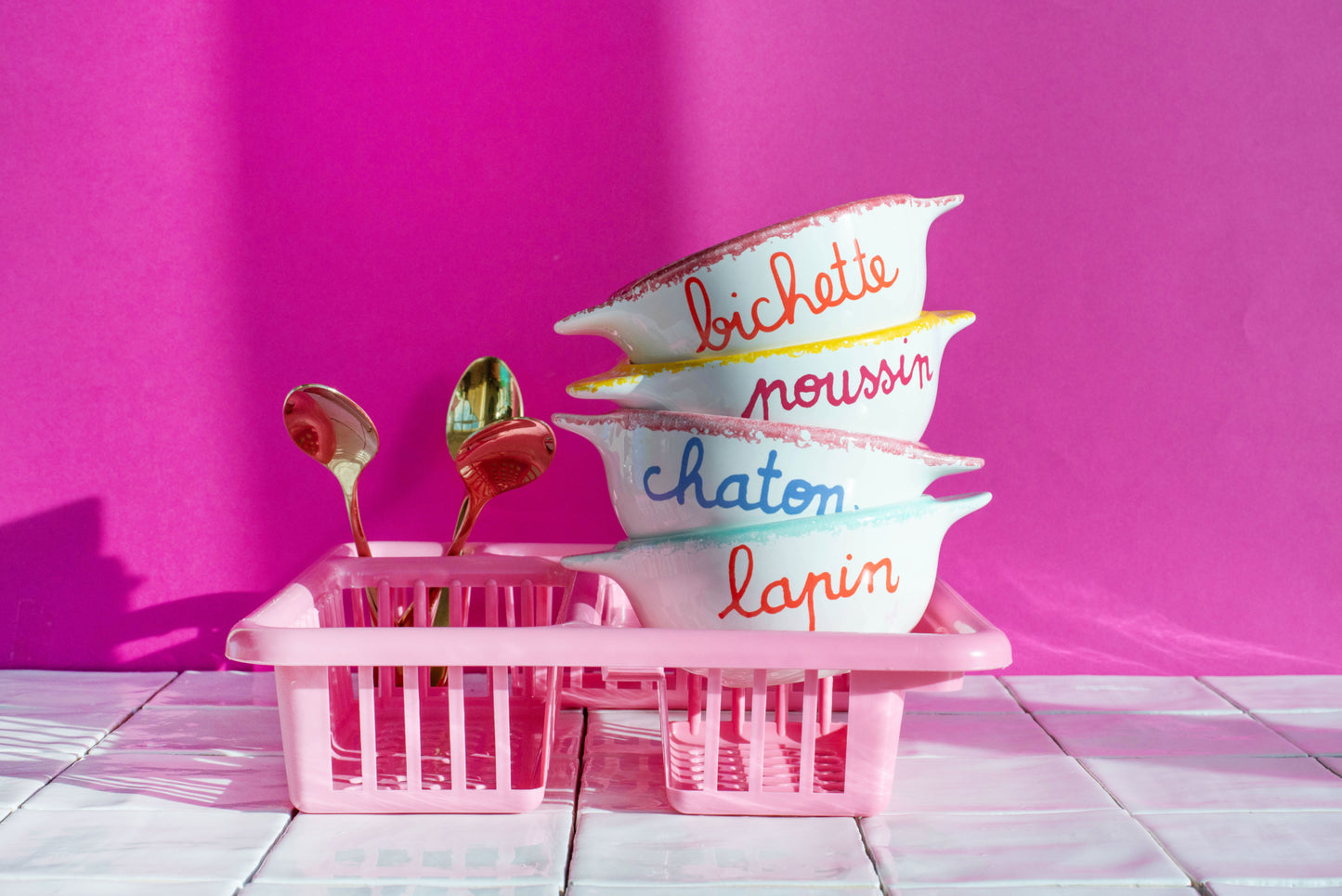Bol breton - Chaton - Pied de poule