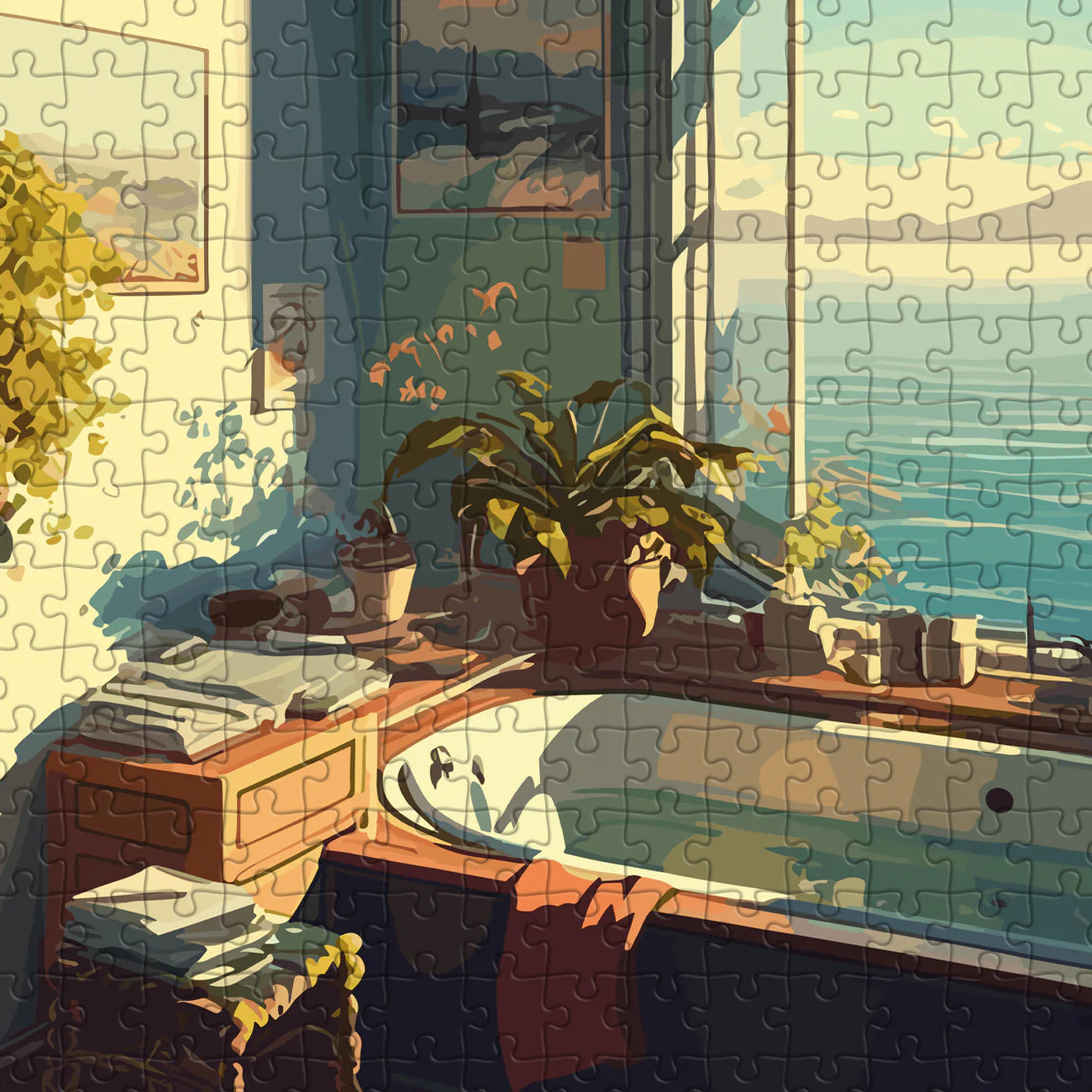 Puzzles - Bain Voyons - Piece & Love