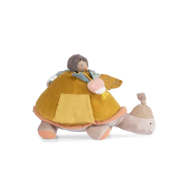Grande tortue d'activités - Trois petits lapins