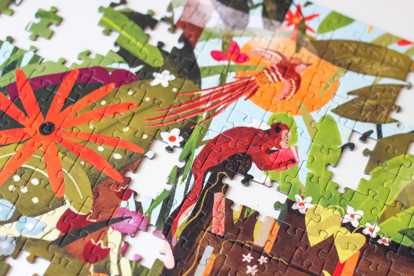 Puzzle - Jungle Library - 1000p - Piecely
